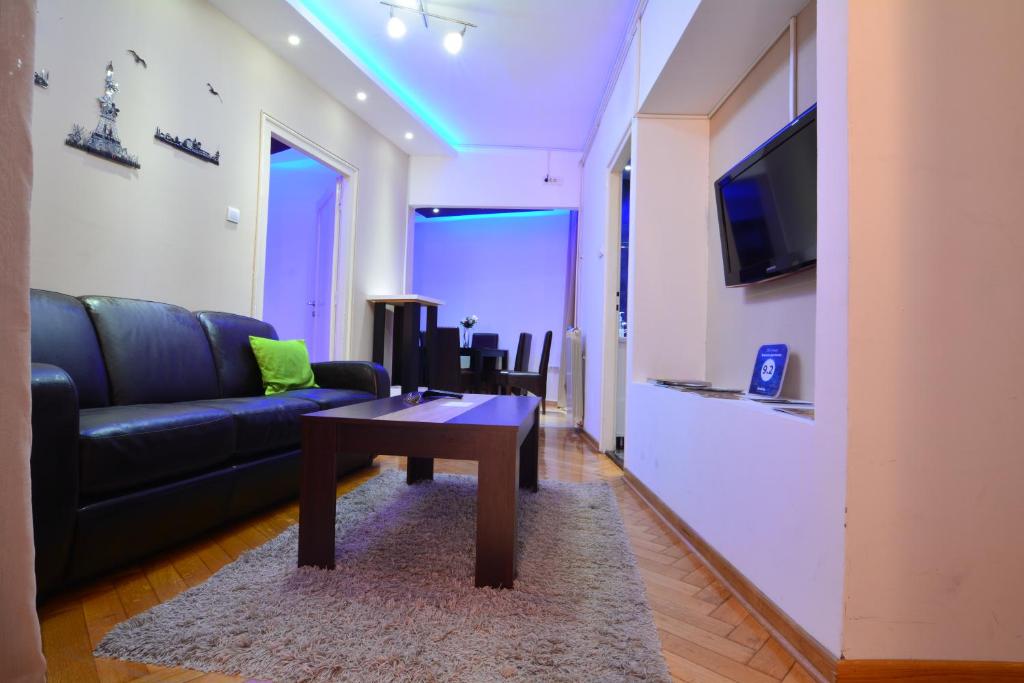 
Area soggiorno di Lux Apartment in Belgrade
