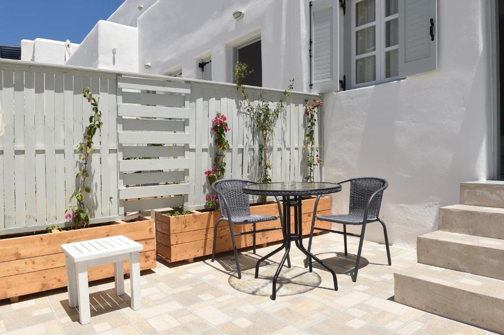 Balkon lub taras w obiekcie Porto Naoussa