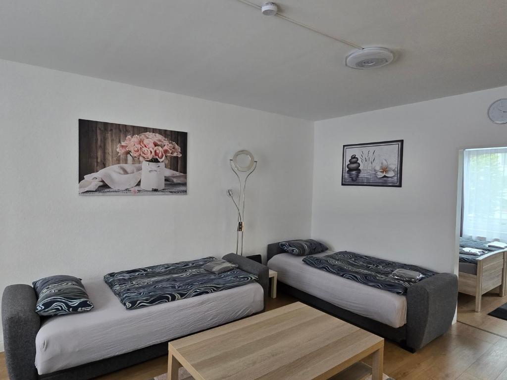 Posezení v ubytování Charmante Ferienwohnung im Herzen von Lübeck