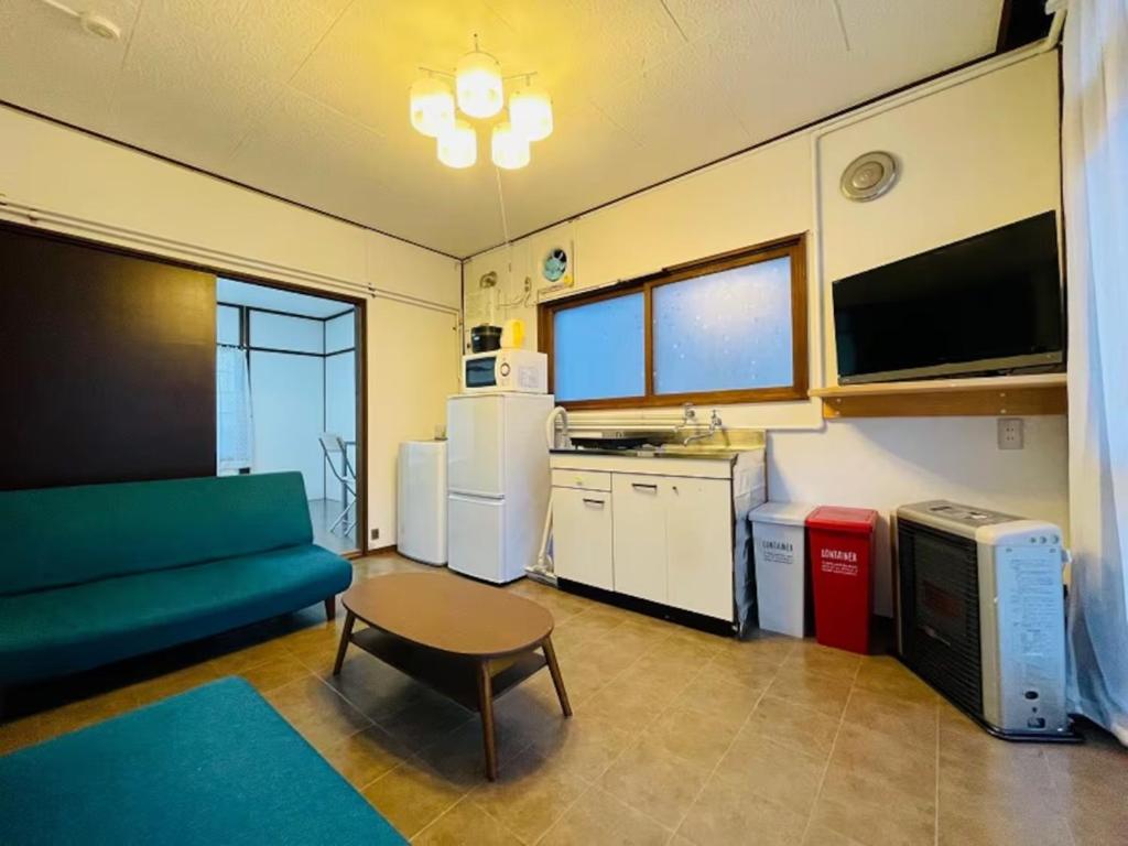 Kuchyň nebo kuchyňský kout v ubytování Sakura Kan - Vacation STAY 19677