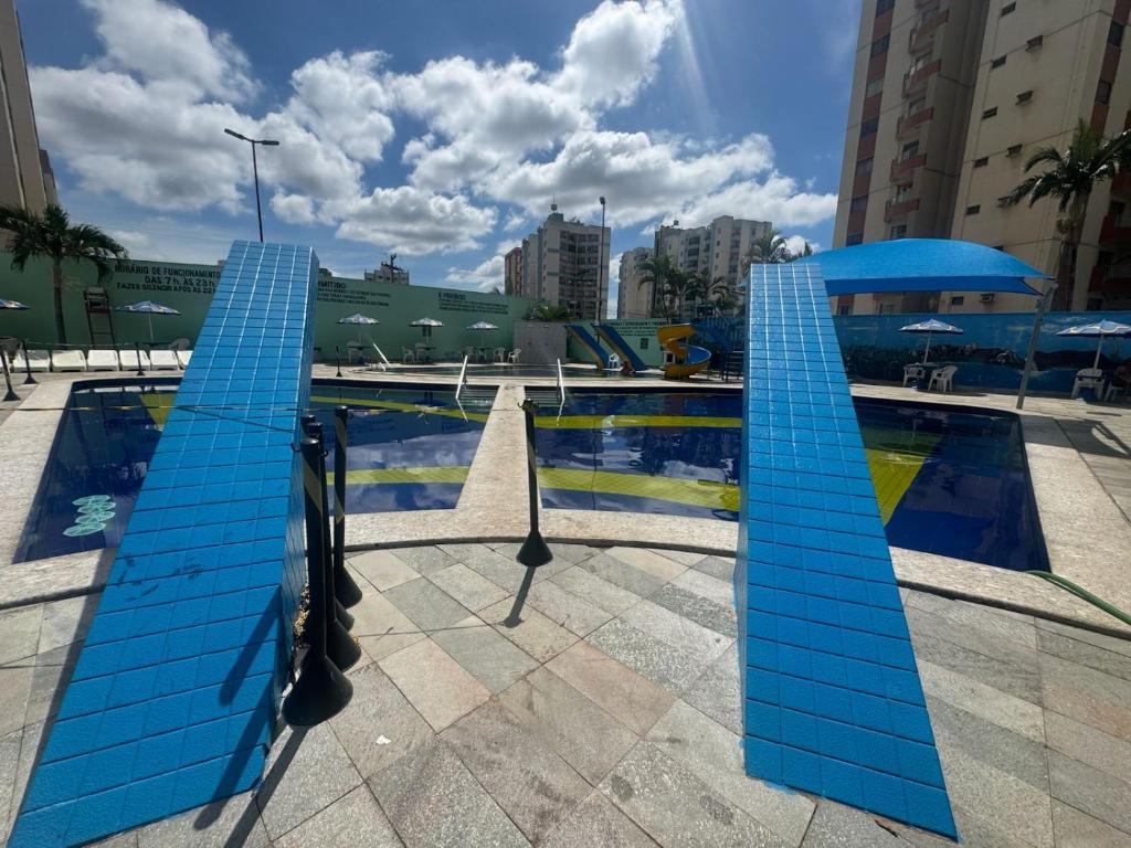 Πισίνα στο ή κοντά στο AGUAS dA FONTE T