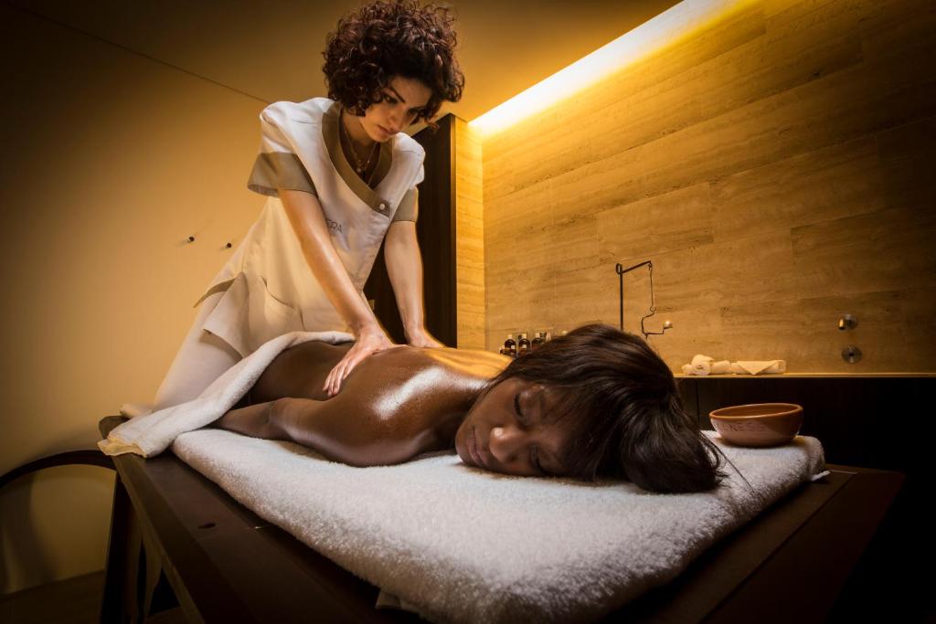 Kúpele alebo wellness v ubytovaní Spa Resort Fonte Alla Lepre