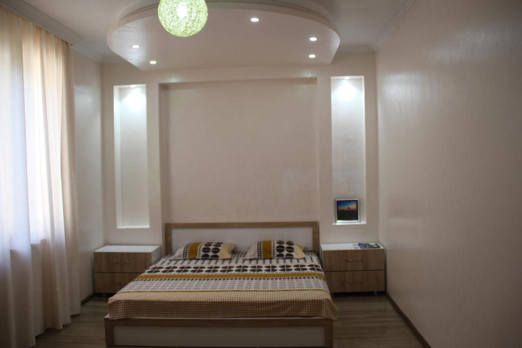 Postel nebo postele na pokoji v ubytování Guest House Kobuleti