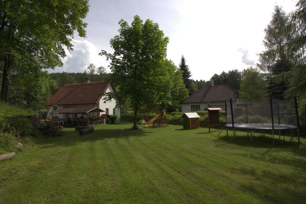 Zahrada ubytování Orange House