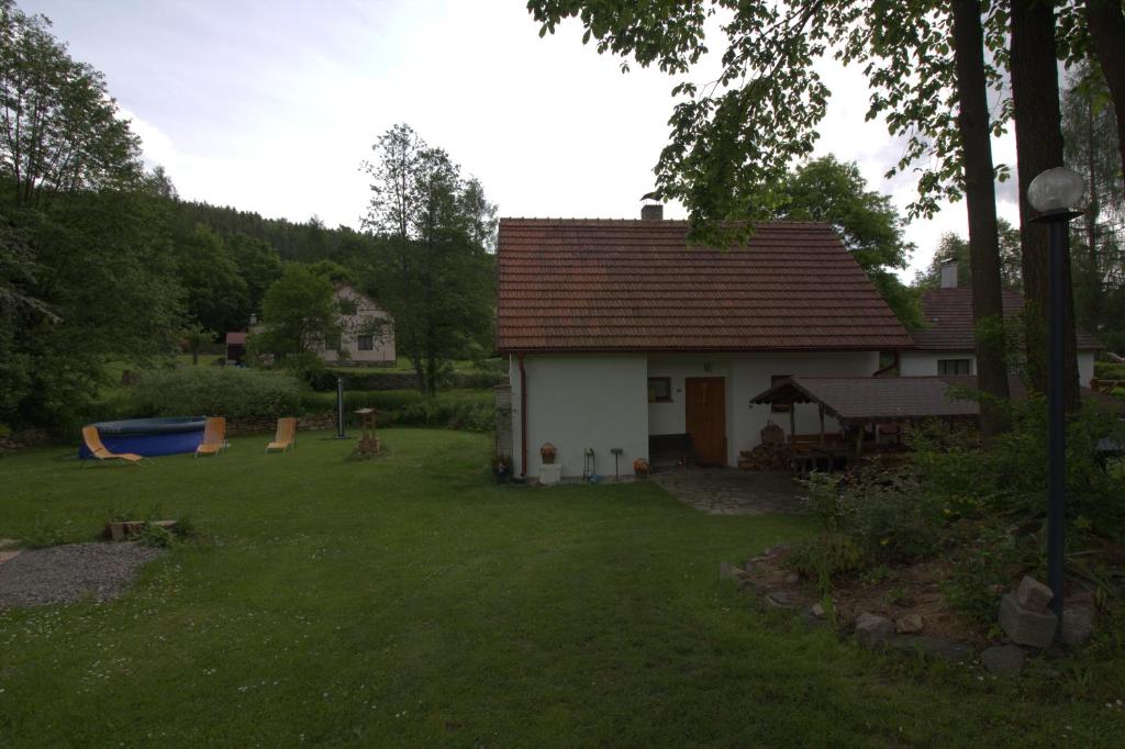 Zahrada ubytování Orange House