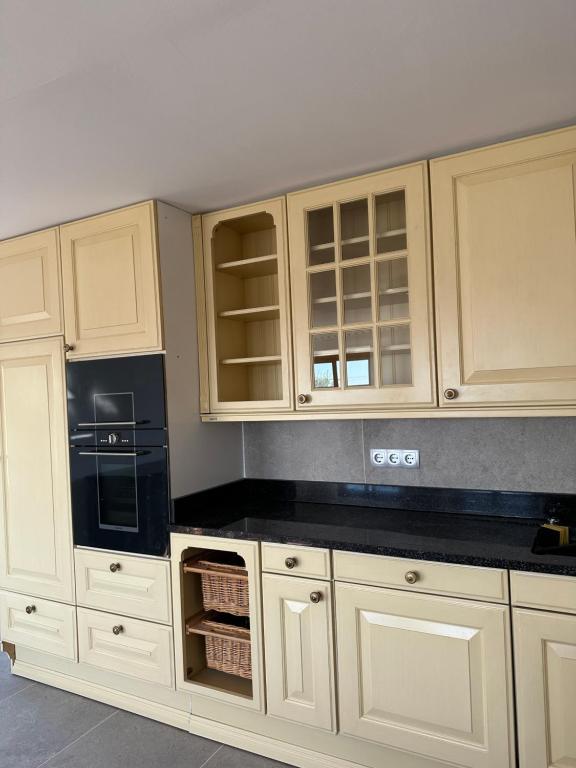 Kuchyň nebo kuchyňský kout v ubytování Theresiengarten