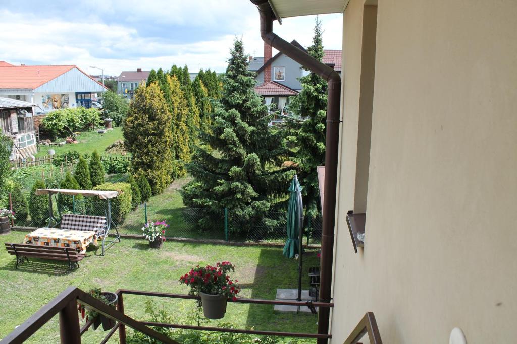 Zahrada ubytování Apartament u Marzenki