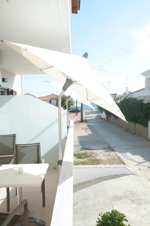 Balkón nebo terasa v ubytování Georgio Seaside Hotel