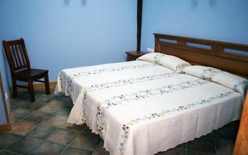 Postel nebo postele na pokoji v ubytování Argiñenea