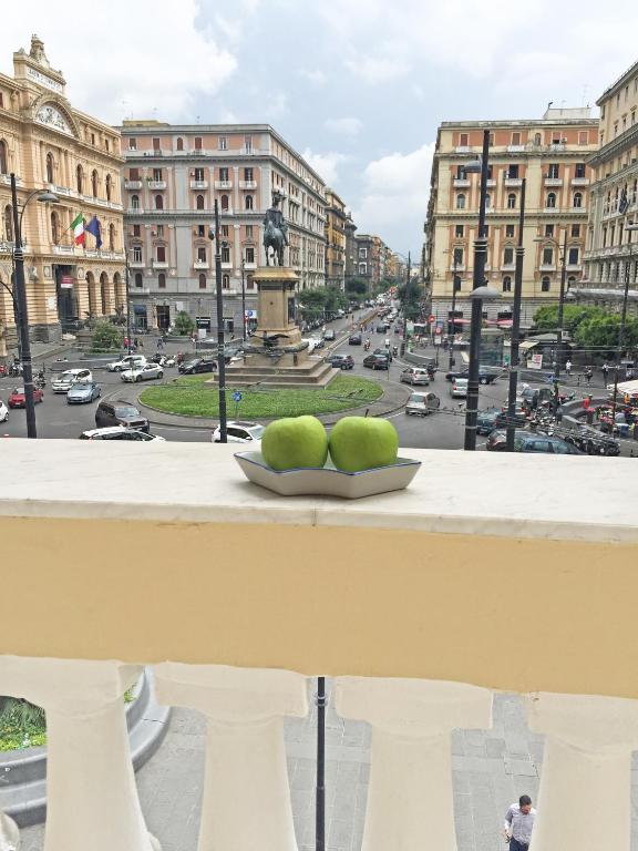 Balkón alebo terasa v ubytovaní Piazza Bovio 22