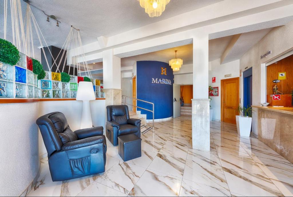 Posezení v ubytování Hotel Marina