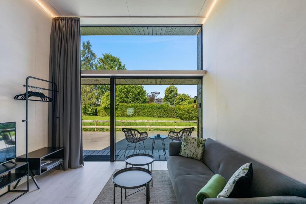 Posedenie v ubytovaní KODA LOFT - Urlaub im Tiny House Bodensee