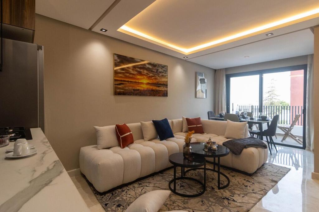 Posezení v ubytování Small nest in a good location, quiet