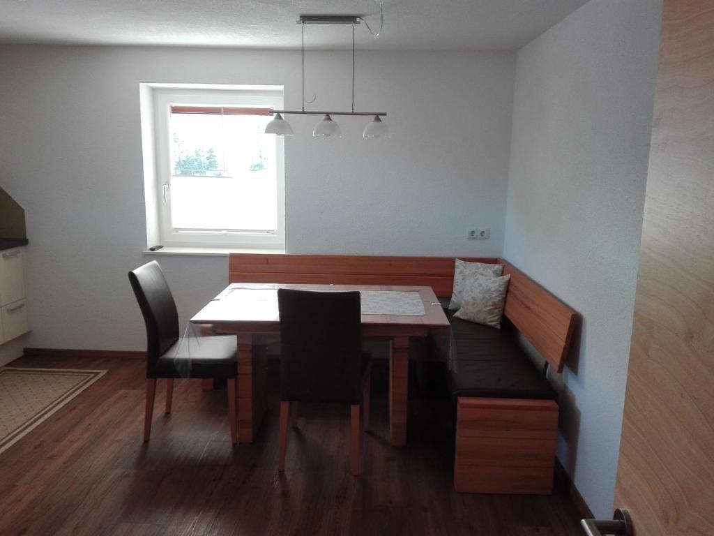 Posezení v ubytování Ferienwohnung Berghof Pixner