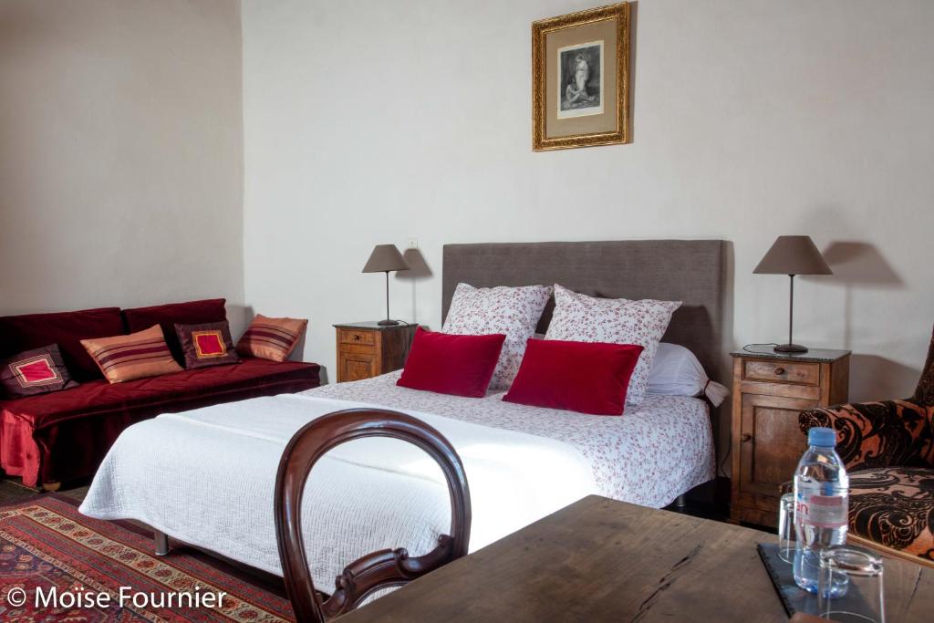 Logis de La Roulière - Doppelzimmer Mit Eigenem Bad