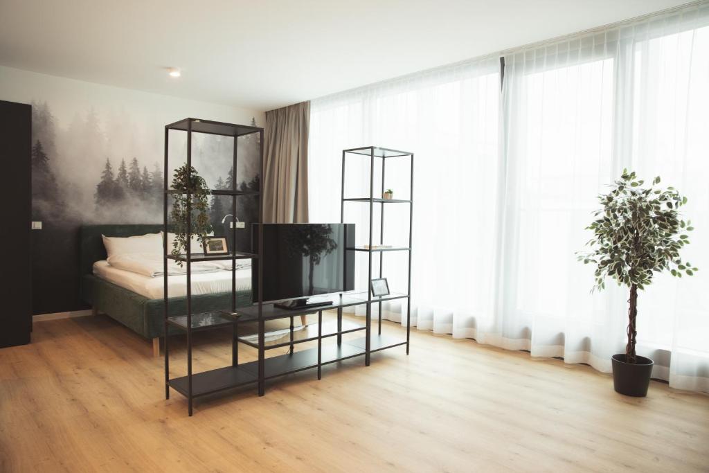 Posezení v ubytování Black Forest Suites Achern