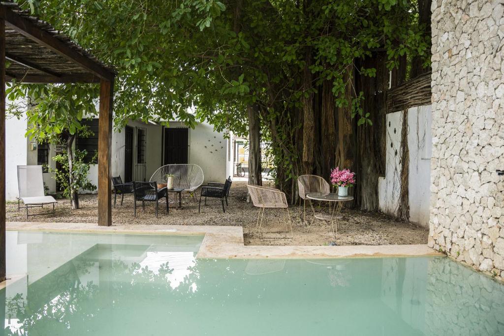 Πισίνα στο ή κοντά στο Casa Grande 5 Blocks To Montejo