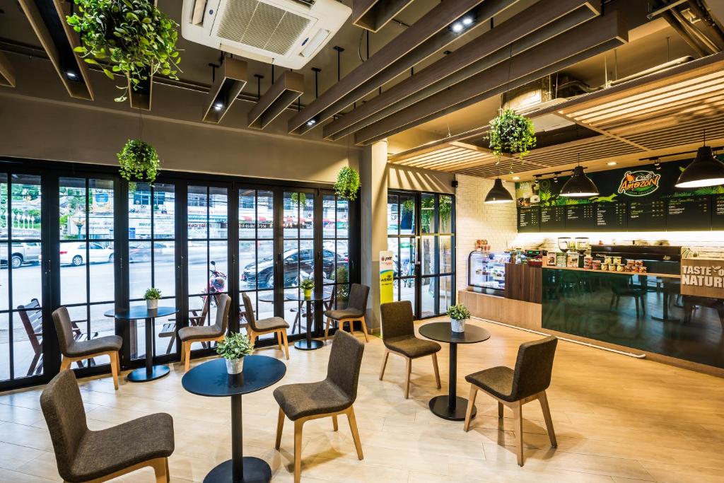 Posezení v ubytování Snoozz Hotel Krabi