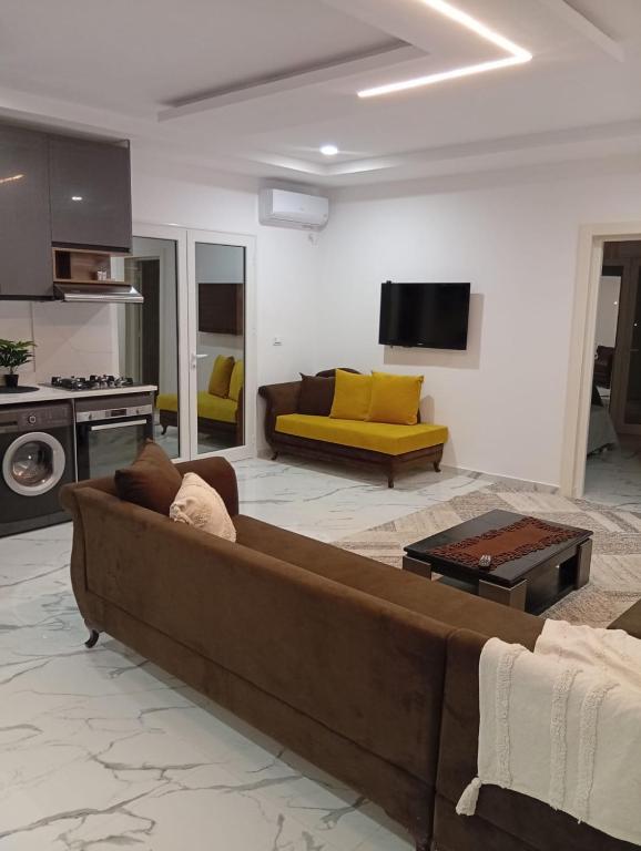 Η κουζίνα ή μικρή κουζίνα στο Résidence Harmonia Djerba