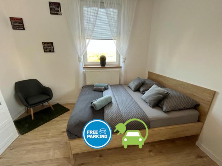 Posezení v ubytování Bella Apartment Ostrava