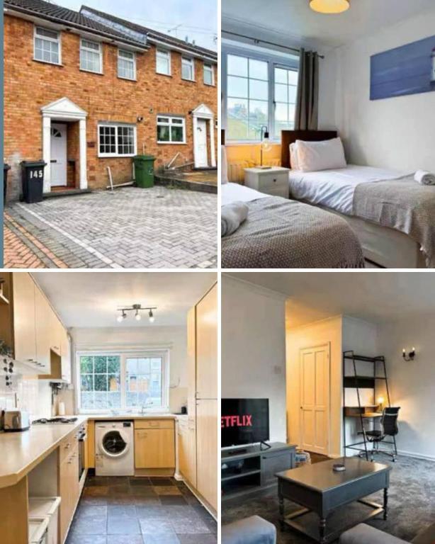 Dapur atau dapur kecil di Tonbridge Tranquility 3BR Home in Maidstone