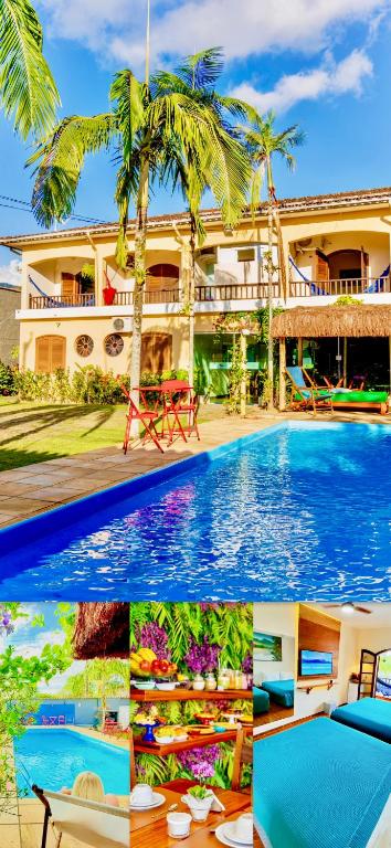 Bazén v ubytování Pousada Jardins Paraty nebo v jeho okolí