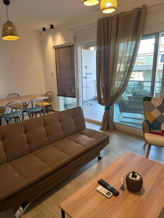 Posezení v ubytování Parea Apartment