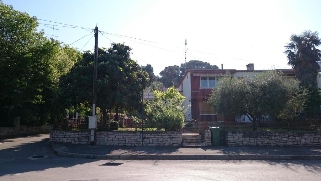 Zahrada ubytování Apartments Luka