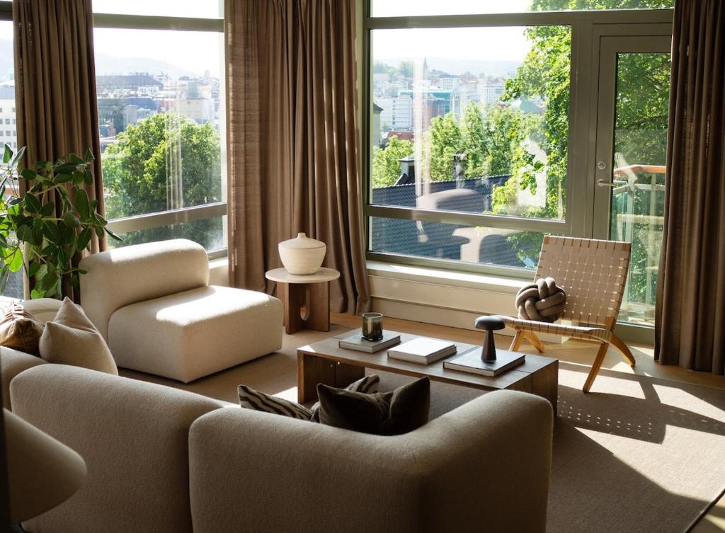 Photo inspiration: Luxury Penthouse In The Heart Of The City Берген Актуальные Photo Inspiration