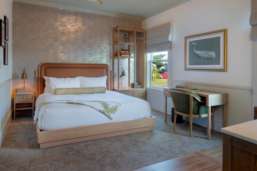 Postel nebo postele na pokoji v ubytování Hotel Sylvia