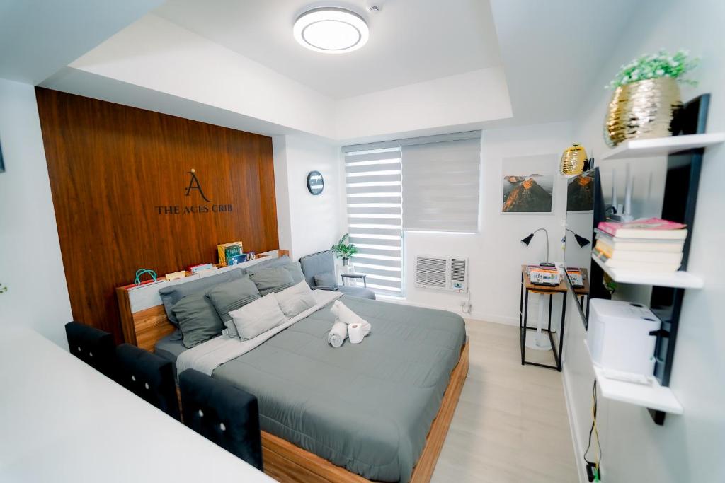 Köök või kööginurk majutusasutuses The Aces Crib at Azure North Pampanga