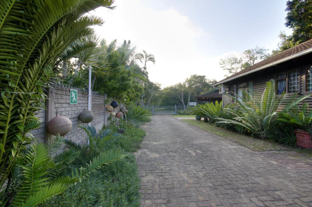 Zahrada ubytování St Lucia Ocean View Lodge