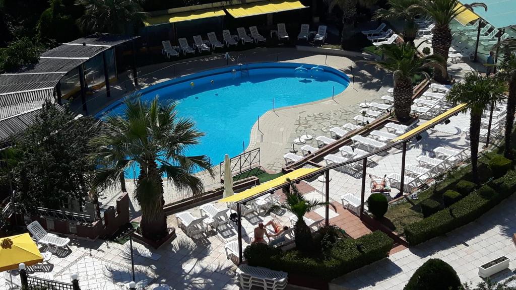 The swimming pool at or close to Philippion