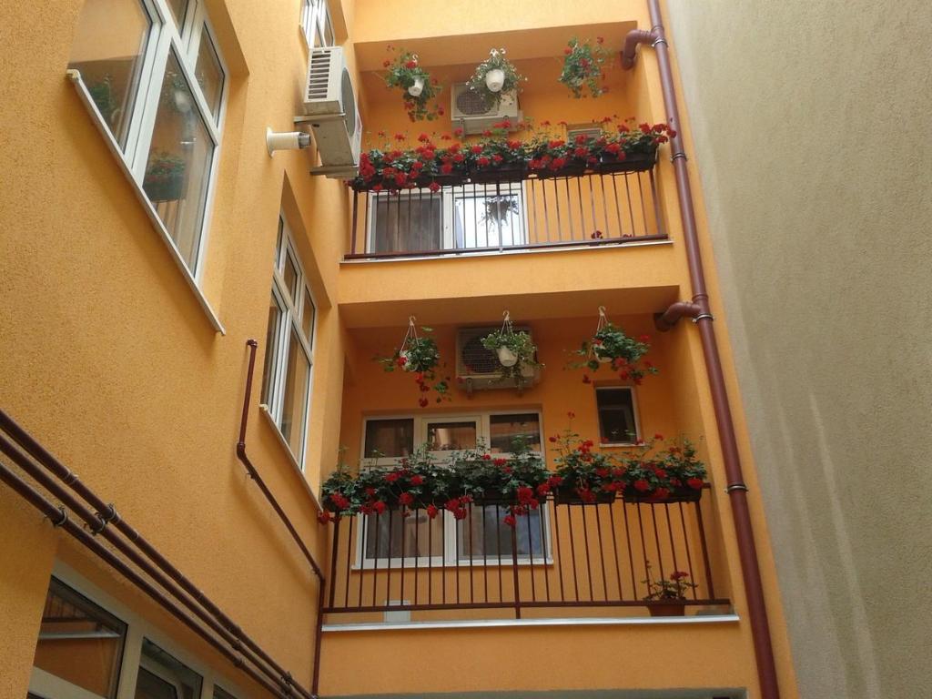 Balkón nebo terasa v ubytování Vila Adriano