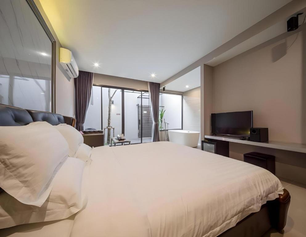 Voodi või voodid majutusasutuse The Valen Resort toas