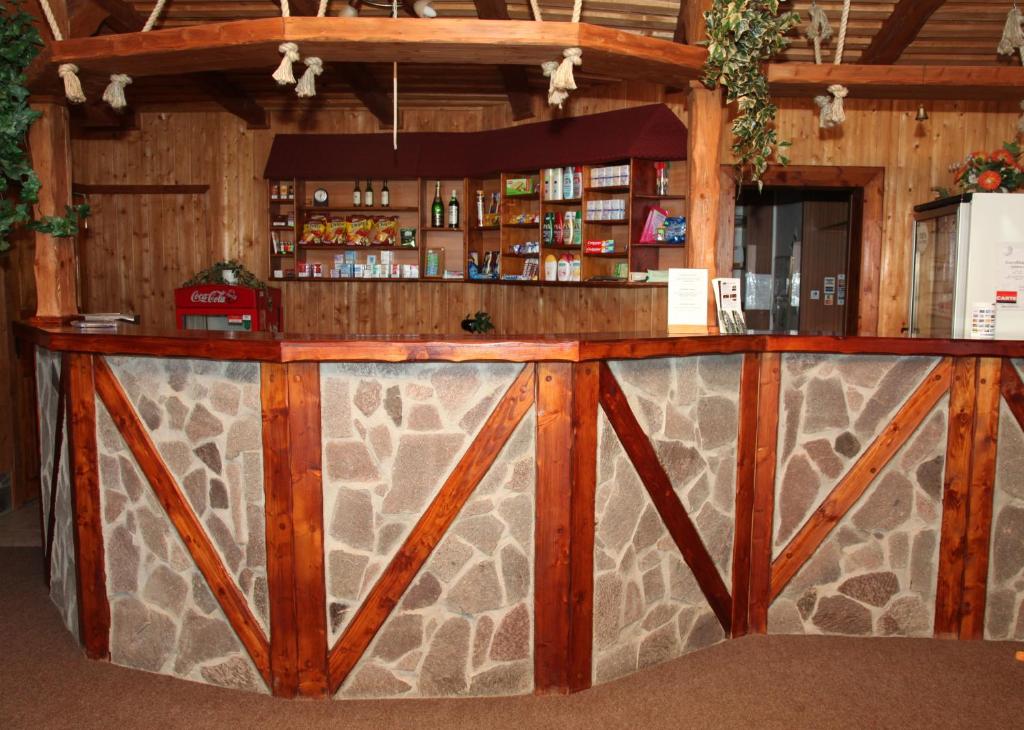 Lounge nebo bar v ubytování garni Hotel ASAS***