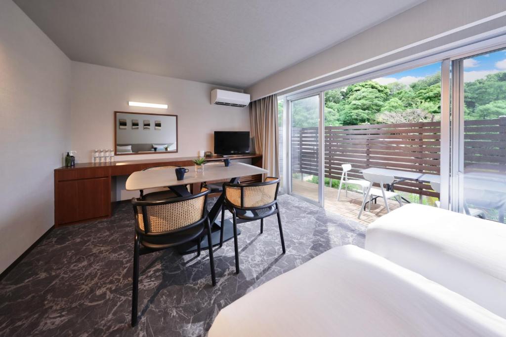 Nankishirahama Hotel Akariya - Habitación Cuádruple