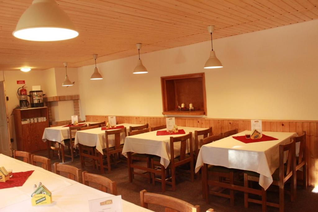 Restaurace v ubytování Chata Luna