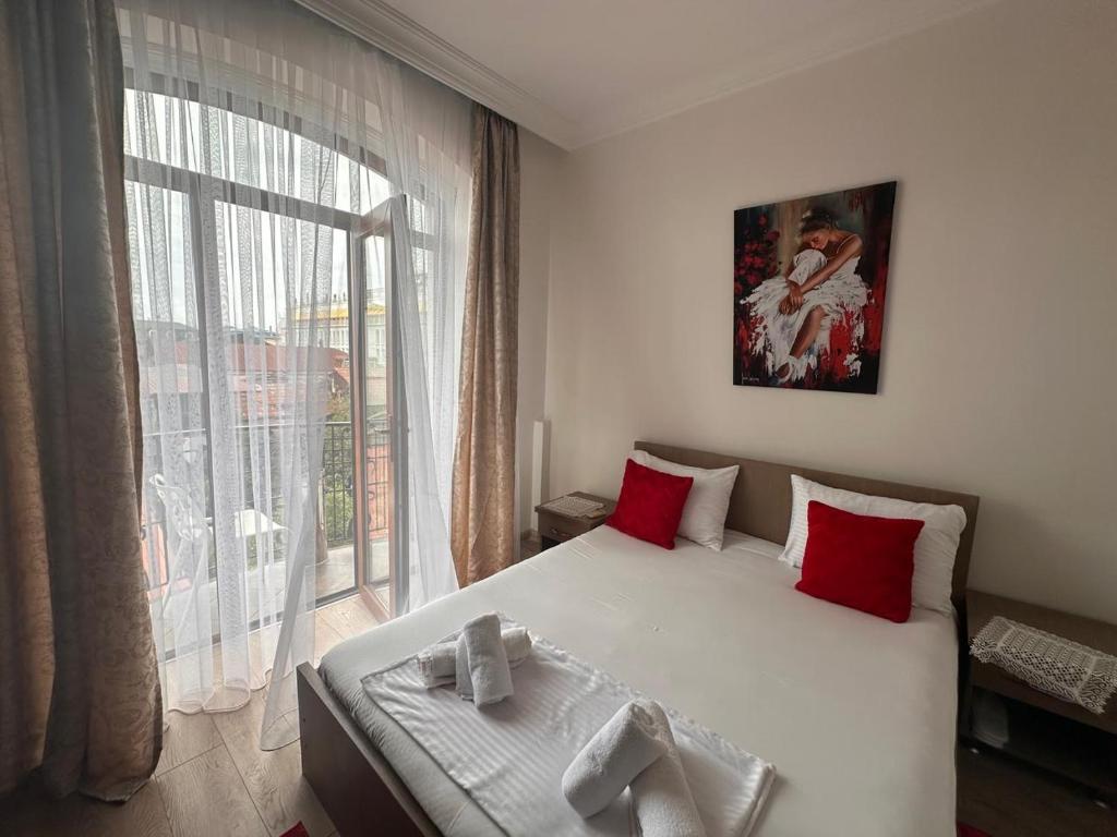 Postel nebo postele na pokoji v ubytování Hotel Port Altus