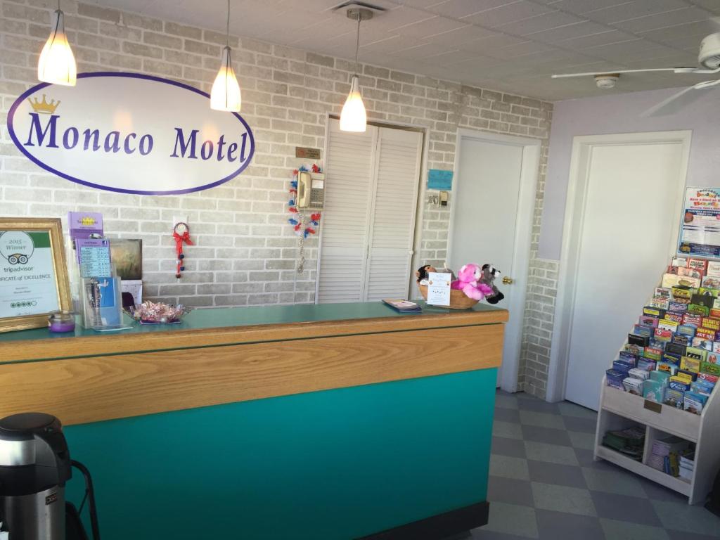 Certifikát, hodnocení, plakát nebo jiný dokument vystavený v ubytování Monaco Motel - Wildwood Beach & Boardwalk