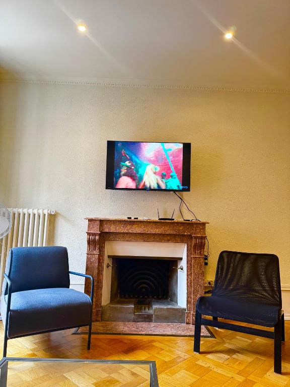 Grand 5 pièces au Centre Genève - Resim 23