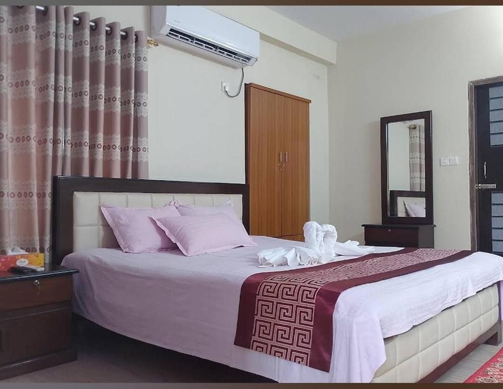 Voodi või voodid majutusasutuse Sukh Sagar Resort toas