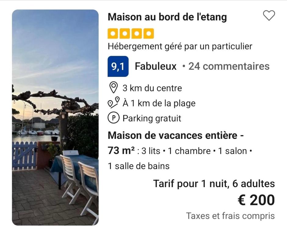 Φωτογραφία από το άλμπουμ του Maison 8 personnes au bord de l'étang σε Le Barcarès