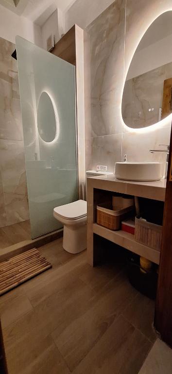 Ένα μπάνιο στο Sarakina Cottage Pelion