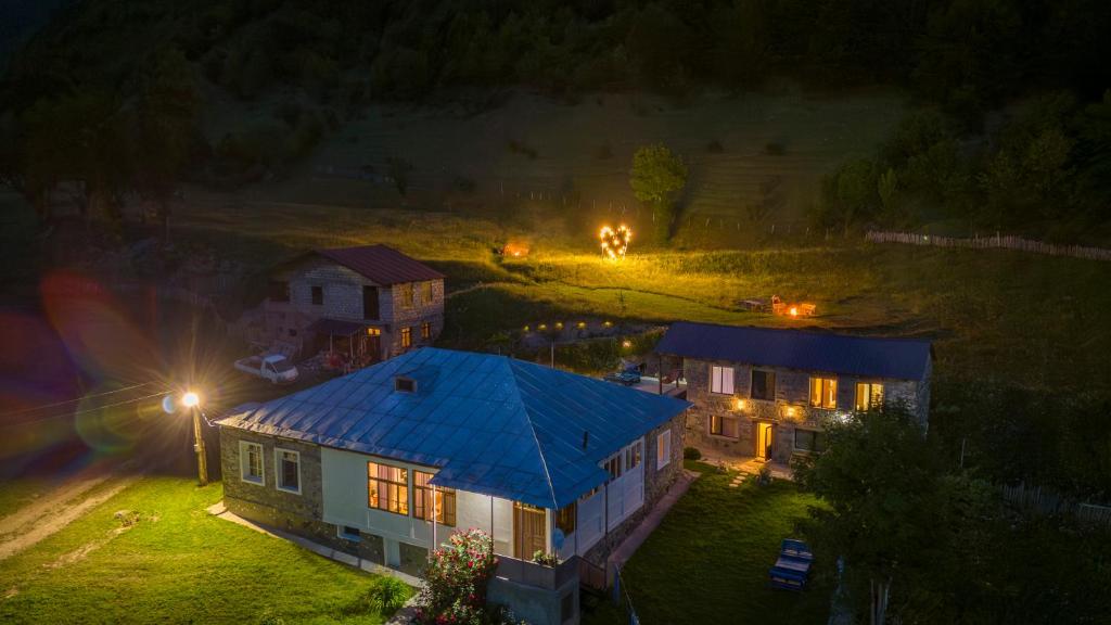 Bygningen som pensionatet ligger i