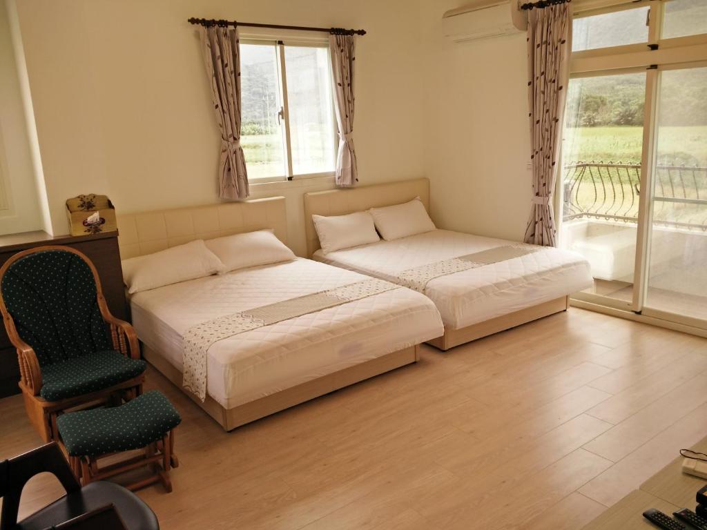 Postel nebo postele na pokoji v ubytování Home-Link B&B