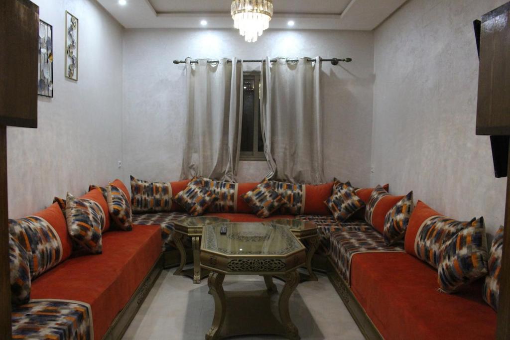 Istumisnurk majutusasutuses Modern apartment in Agadir