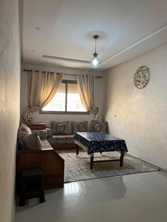 Χώρος καθιστικού στο Designer apartment in Agadir