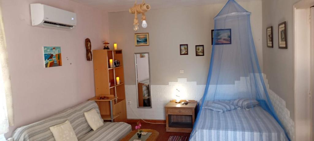 Posezení v ubytování Giannis Valeria