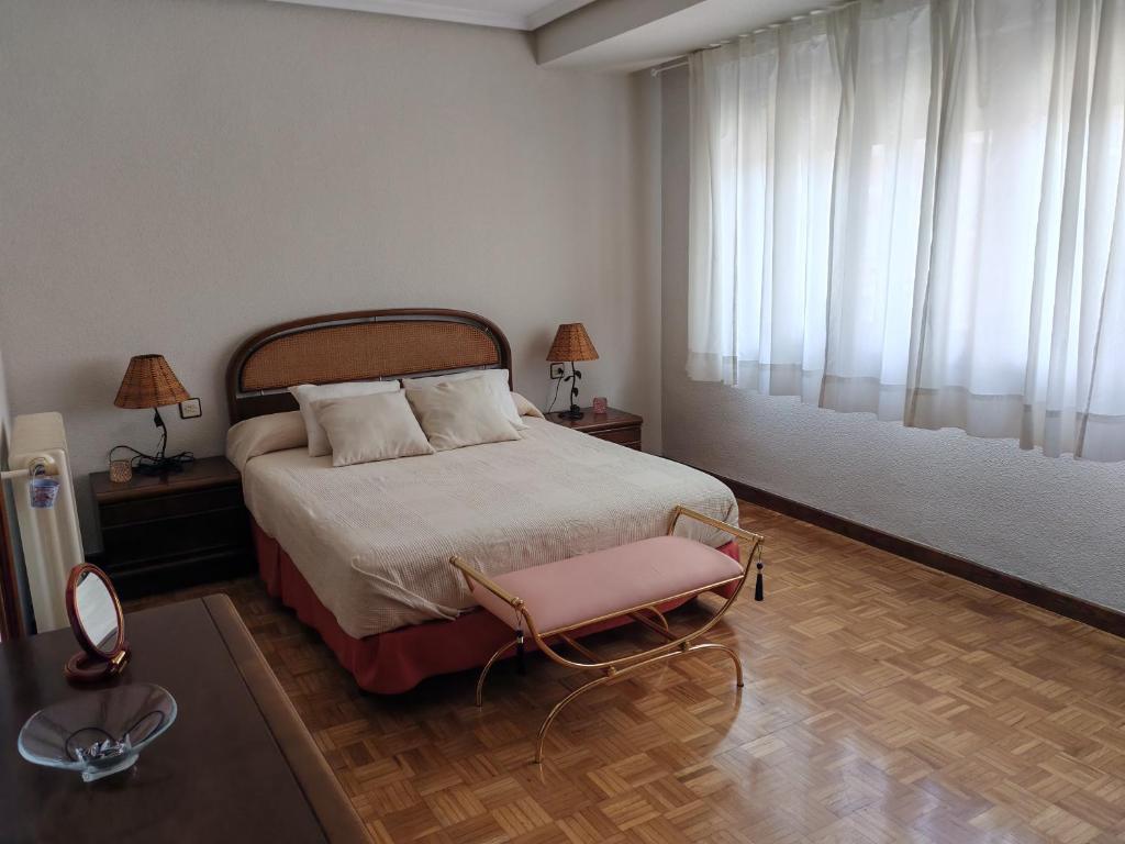 Ένα ή περισσότερα κρεβάτια σε δωμάτιο στο Casa LuzValle